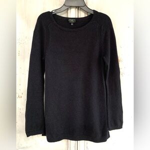 Talbots Petites Black Cashmere Sweater Petite *Sz P PXS XS S